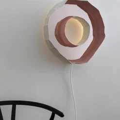 Lampada a specchio Ring Aura #2 di Giovanni Botticelli & Paola Paronetto