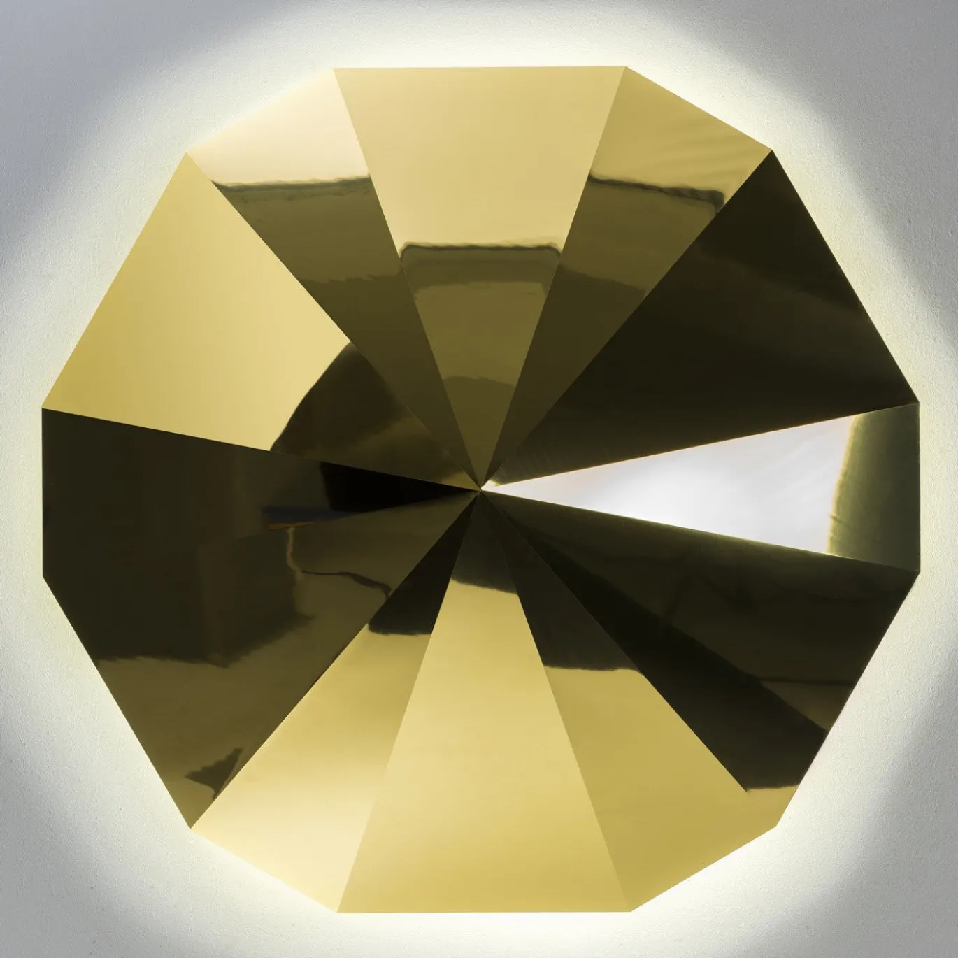 Lampada a tamburo a geometria sacra