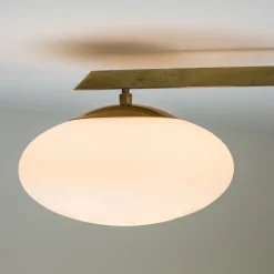 Lampada a ventaglio in ottone