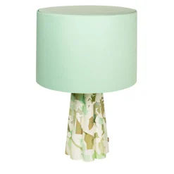 Lampada Bucket in vetro di Murano verde