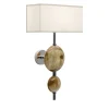 Lampada da parete a corno