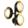 Lampada da parete a 3 luci Muse di Corrado Dotti