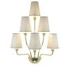 Lampada da parete a 6 luci Principe 622