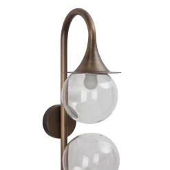 Lampada da parete doppia Bricola di Ciarmoli Queda Studio