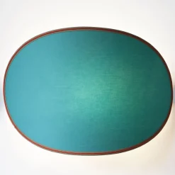 Lampada da parete Easy Ovale Turchese