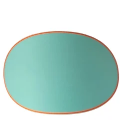 Lampada da parete Easy Ovale Turchese