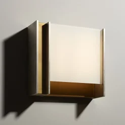 Lampada da parete Glam Pewter