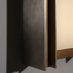 Lampada da parete Glam Pewter