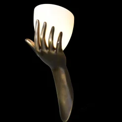 Lampada da parete Human Bronze