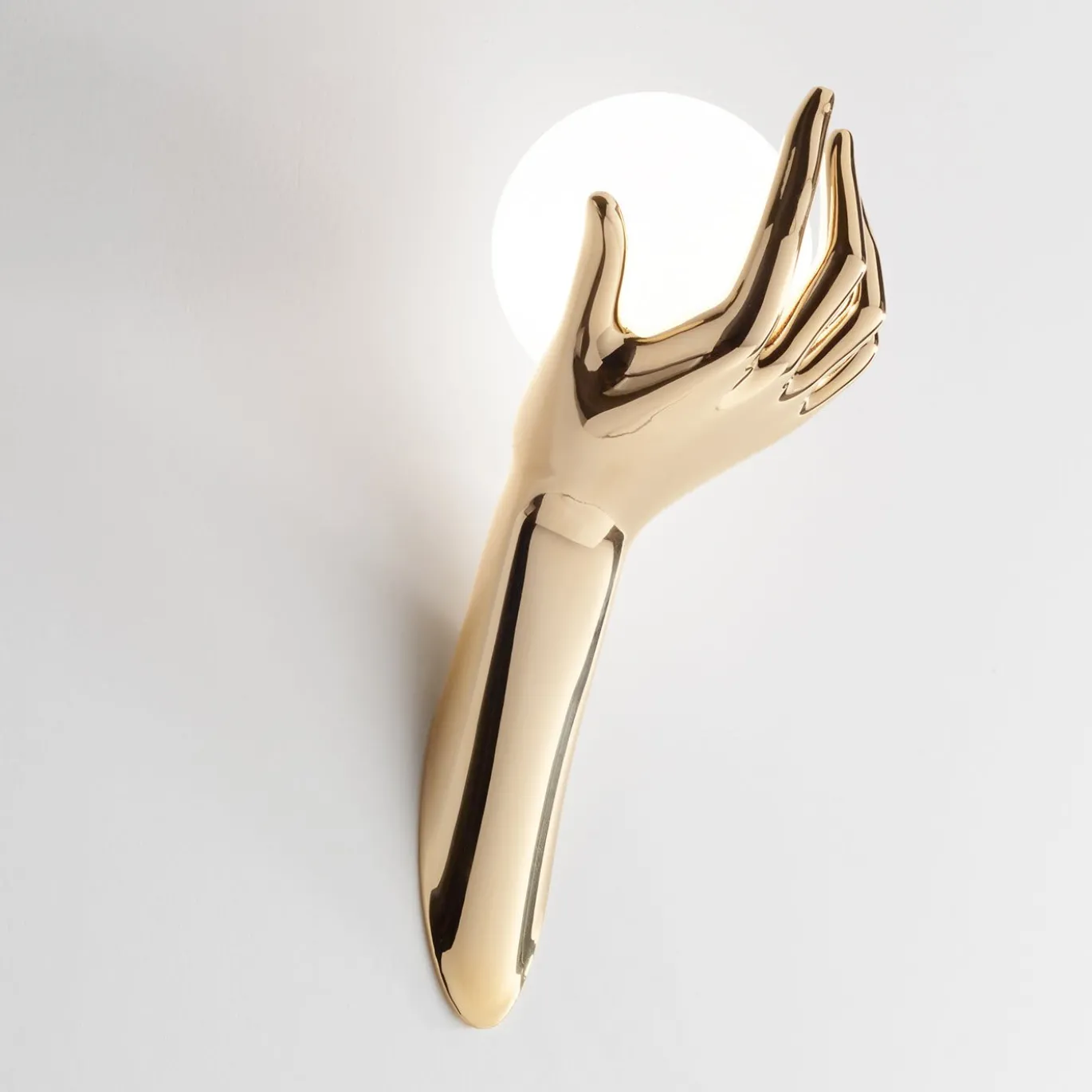 Lampada da parete Human Gold