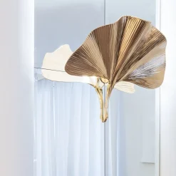 Lampada da parete in ottone Eden