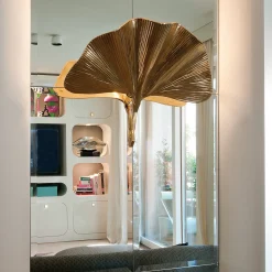 Lampada da parete in ottone Eden