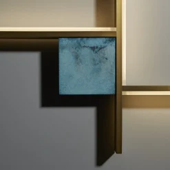 Lampada da parete in ottone Essence