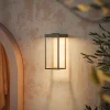 Lampada da parete in ottone per esterni Lanterne Slim