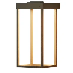 Lampada da parete in ottone per esterni Lanterne Slim
