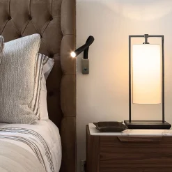 Lampada da parete in pelle Flexiled L60 di King & Roselli