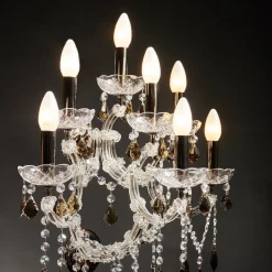 Lampada da parete Maria Theresa Noir
