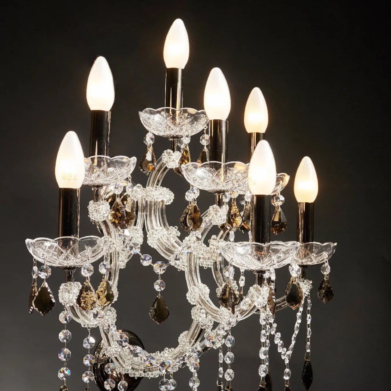 Lampada da parete Maria Theresa Noir