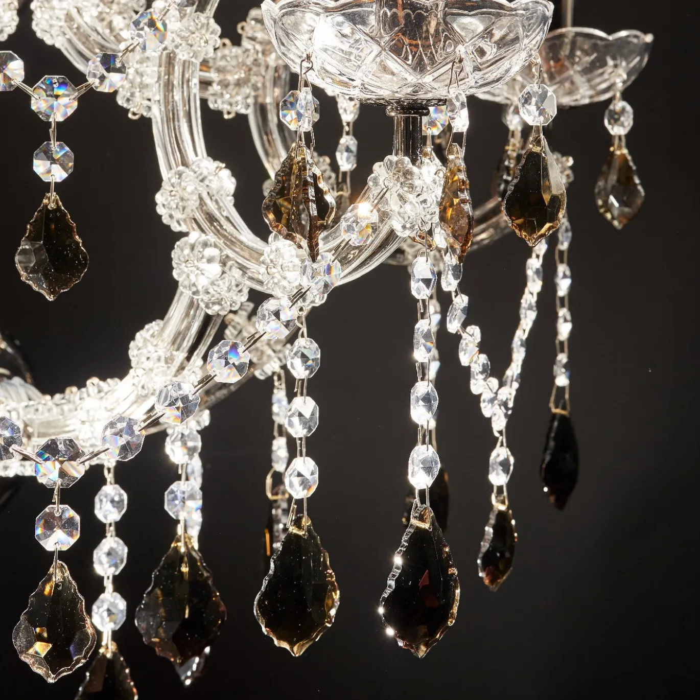 Lampada da parete Maria Theresa Noir