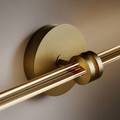 Lampada da parete Optical in vetro ambra