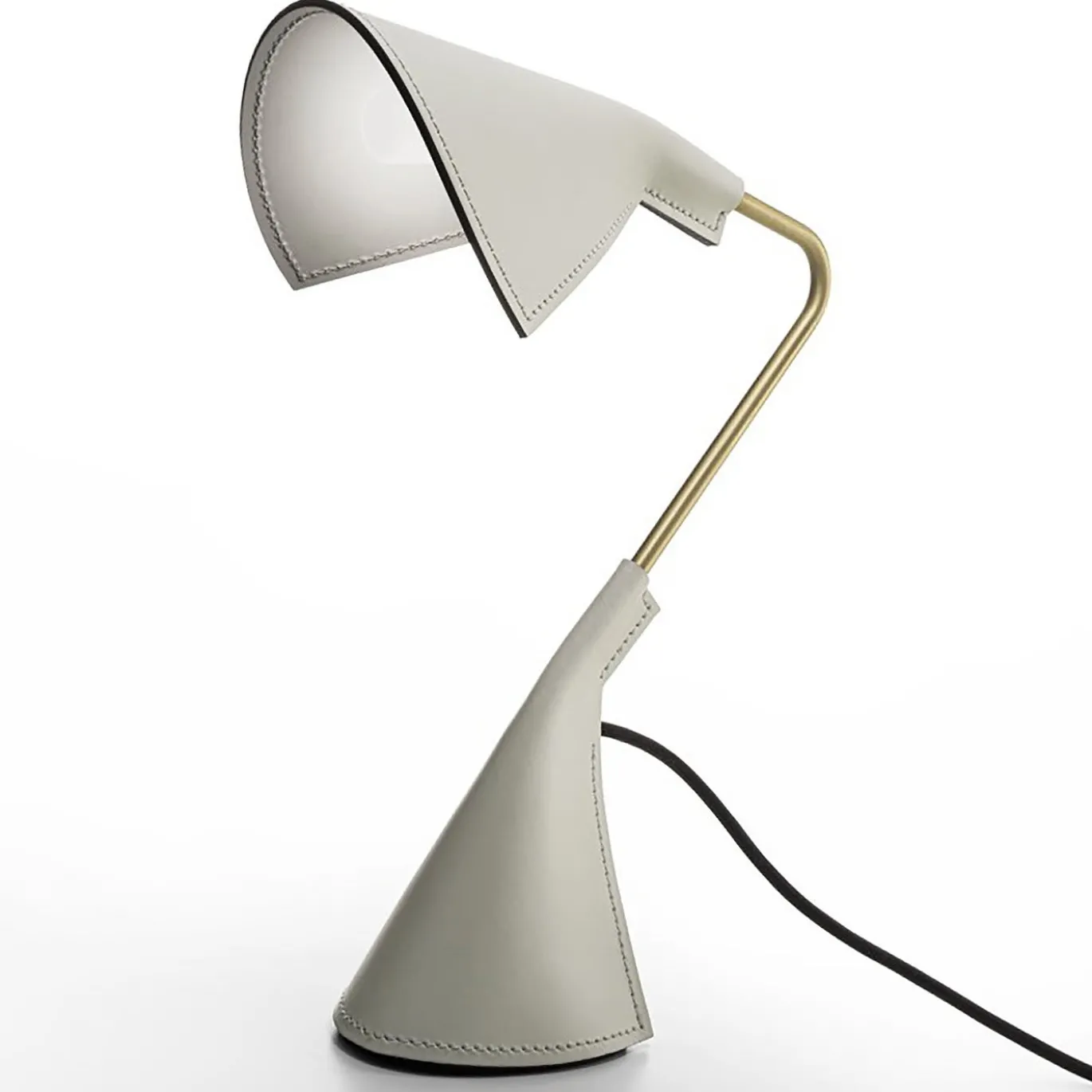 Lampada da scrivania bianca Duffy