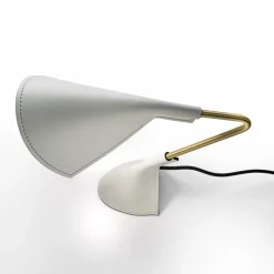 Lampada da scrivania bianca Duffy