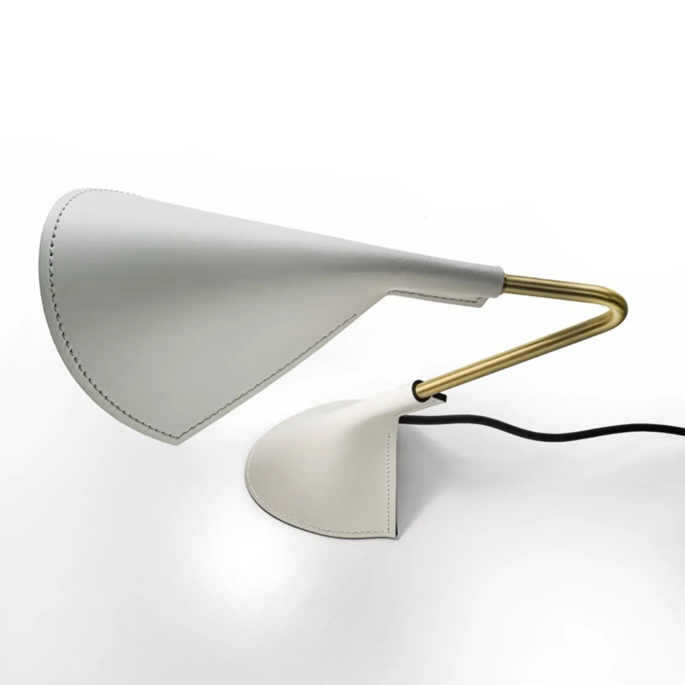 Lampada da scrivania bianca Duffy