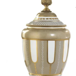 Lampada da scrivania dorata