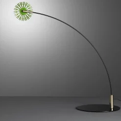 Lampada da scrivania Ocio Tavolo in acciaio verde