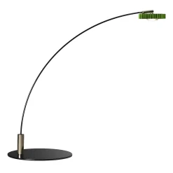 Lampada da scrivania Ocio Tavolo in acciaio verde