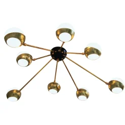 Lampada da soffitto a 8 luci Nido