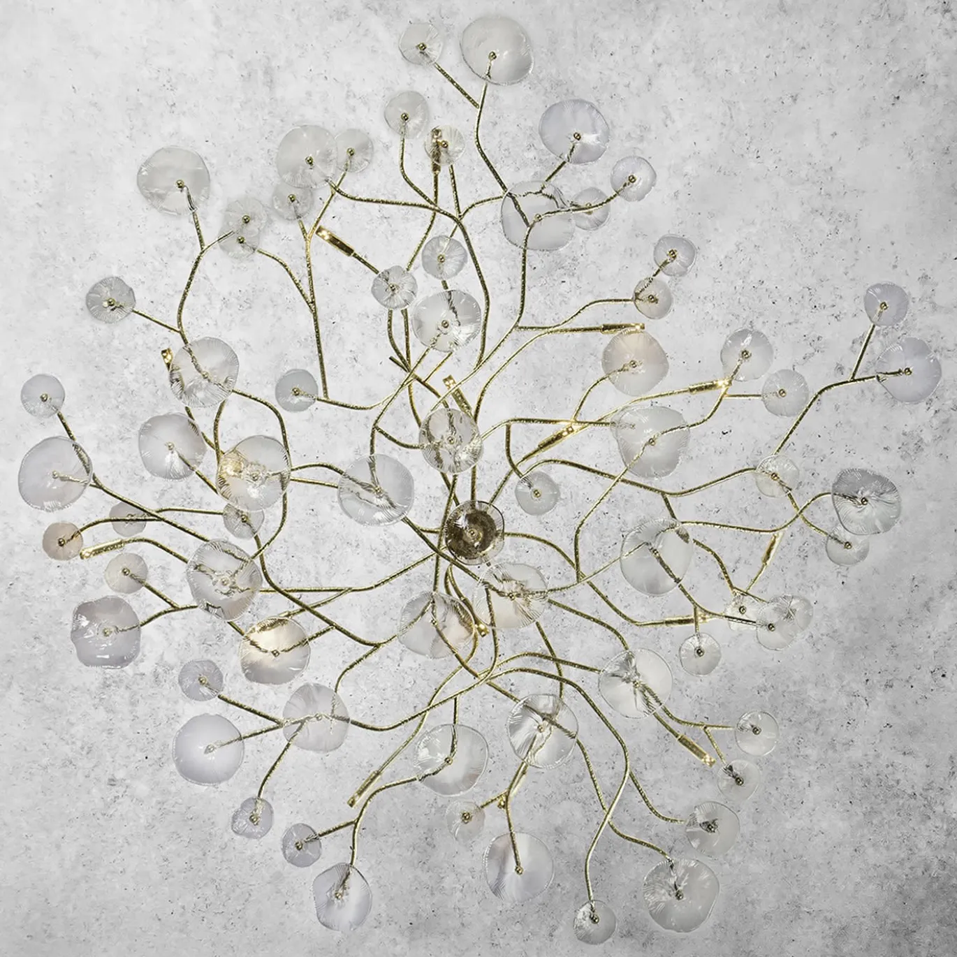Lampada da soffitto fitomorfa In Bloom #1