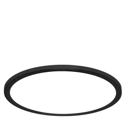 Lampada da soffitto Hinomaru S Large in nichel nero