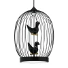 Lampada da soffitto in metallo nero Twee T. di Jake Phillips