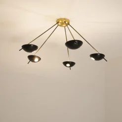 Lampada da soffitto/parete Helios Penta