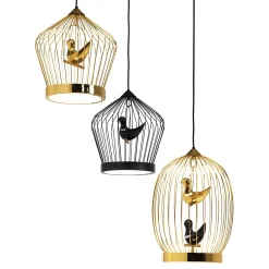 Lampada da soffitto Twee T. in metallo nero di Jake Phipps #2