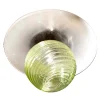 Lampada da soffitto verde Afrodite