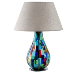 Lampada da tavolo Acquamarina di Angelo Ballarin