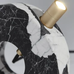 Lampada da tavolo a disco Voyager Grand Antique
