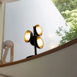 Lampada da tavolo a 4 luci Muse di Corrado Dotti