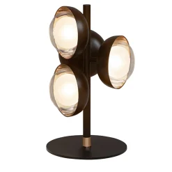 Lampada da tavolo a 4 luci Muse di Corrado Dotti