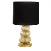 Lampada da Tavolo Angela in Vetro Soffiato Ambra