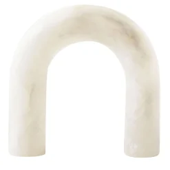 Lampada da tavolo Arco di Luce in alabastro grande