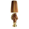Lampada da tavolo a testa di cavallo