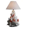 Lampada da tavolo Bea White & Coral di Antonio Fullin