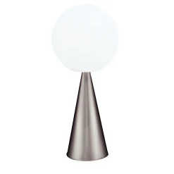 Lampada da tavolo Bilia in nichel di Gio Ponti