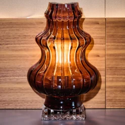 Lampada da tavolo Bobolamp in cristallo ametista
