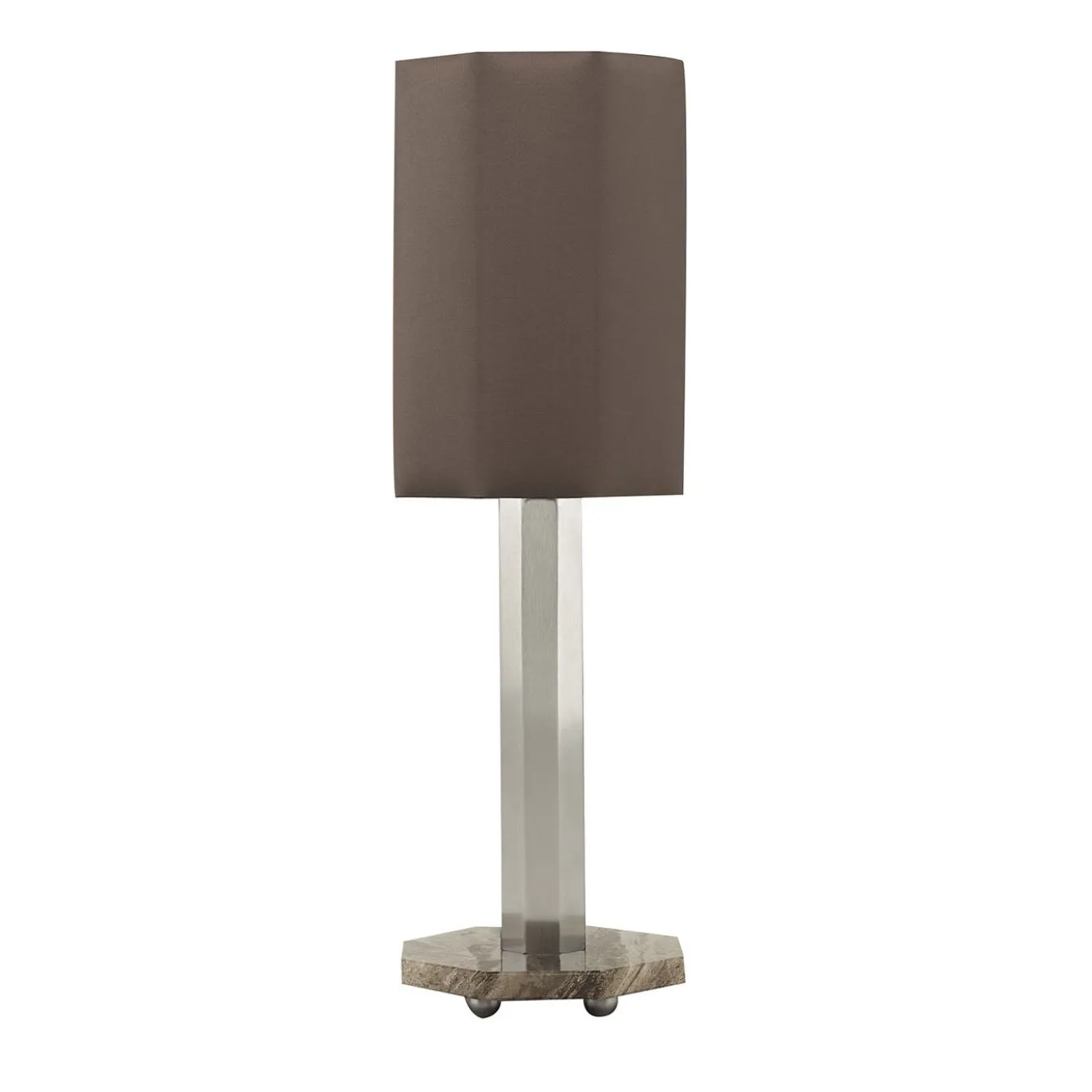 Lampada da Tavolo Castel Alta con Base in Marmo