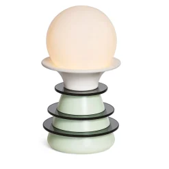 Lampada da tavolo Catodo verde menta