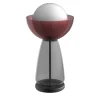 Lampada da tavolo Cioppo rossa e nera